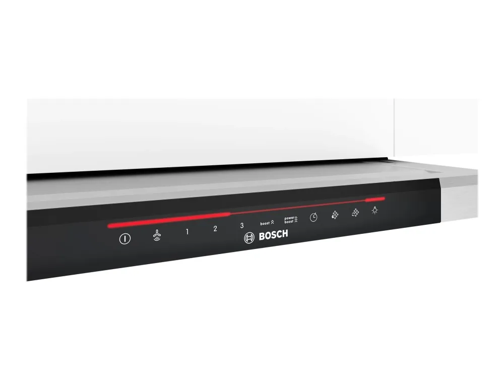 Bosch Serie | 8 DFS067K51 - Hætte - teleskopisk - Niche - bredde: 52.4 cm - dybde: 29 cm - udtrækning og recirkulation (-) - med intern motor - rustfrit stål