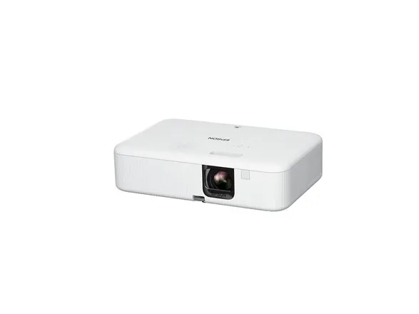 Epson CO-FH02 - 3LCD-projektor - bærbar - 3000 lumen (hvid) - 3000 lumen (farve) - Full HD (1920 x 1080) - 16:9 - 1080p - sort/hvid - Android TV
