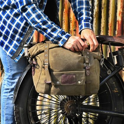 Sacoches cavalières Oxford HERITAGE ROLL BAG (2 x 20 litres) Universel - Vert
