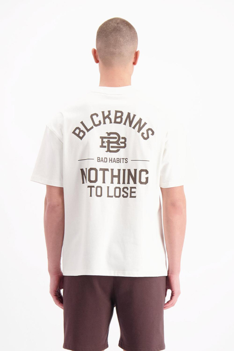 Black Bananas witte heren t-shirt