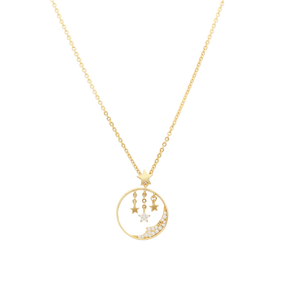 Collier Stellaire Doré