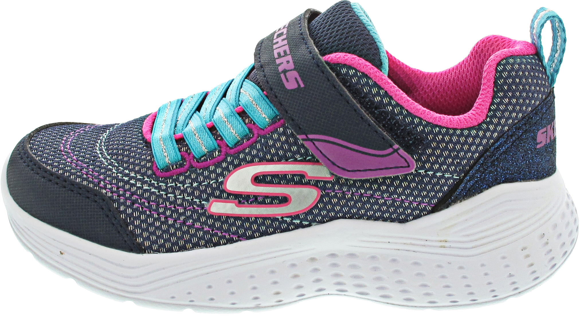 Skechers Snap Sprints-Eternal Shin Sneaker klett blau kombi