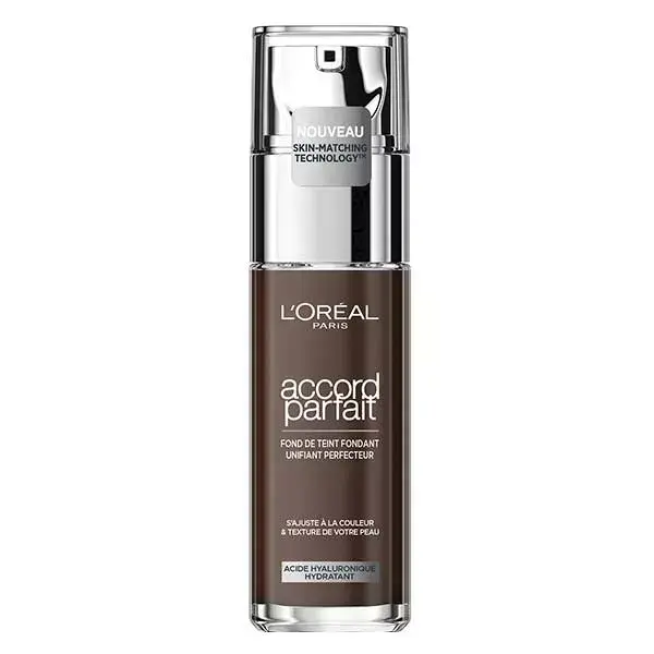 Base Líquida True Match da L'Oréal Paris, nº 12N Ébano, 30ml
