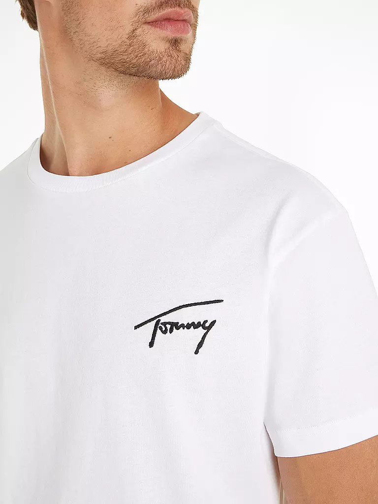 TOMMY JEANS T-Shirt weiss