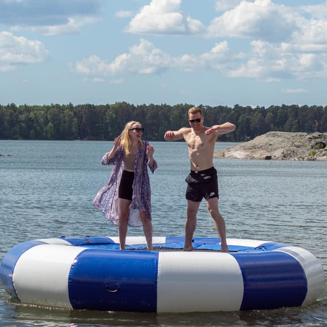 Deep Sea Vandtrampolin Deluxe 4M