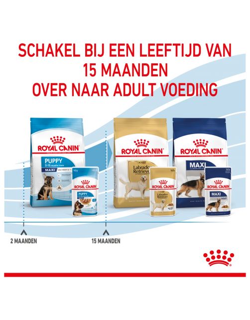 Royal Canin Maxi Natvoer - Puppy-Hondenvoer - 140 g