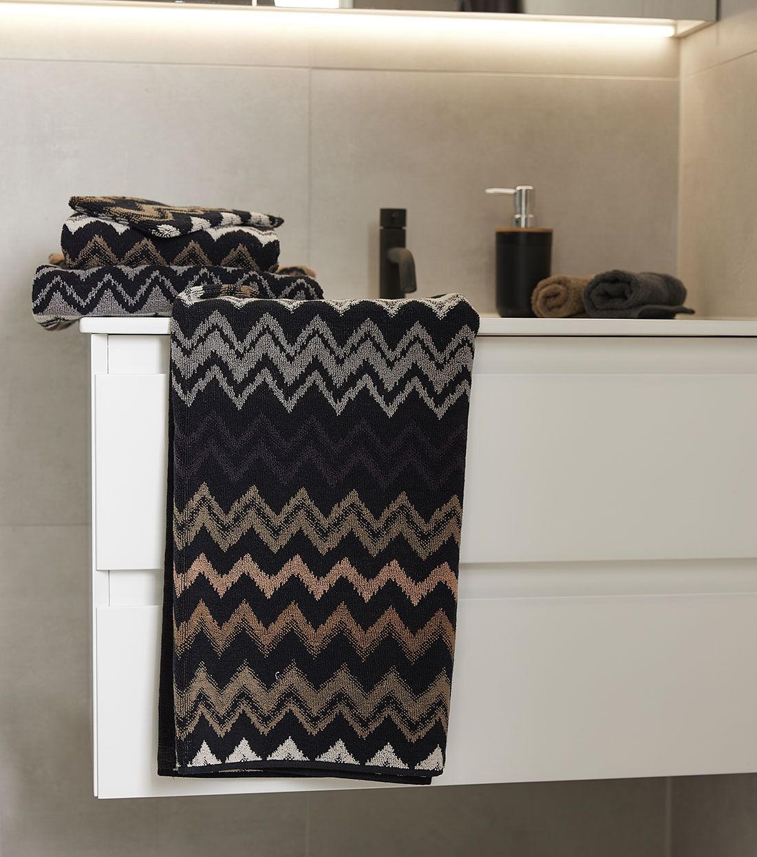 Zig Zag håndkle