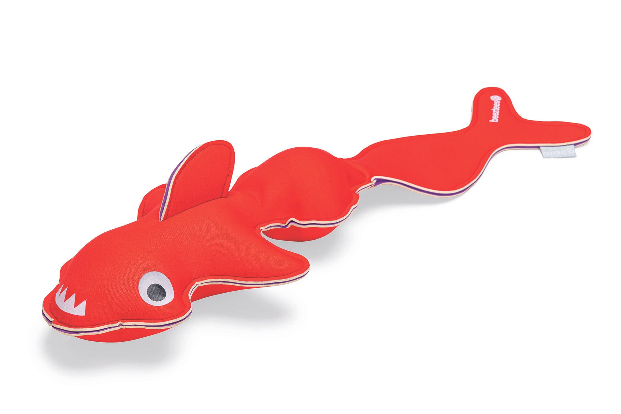 Beeztees Haai Aart - Waterspeelgoed Hond - rood - 58.5x17x50 cm