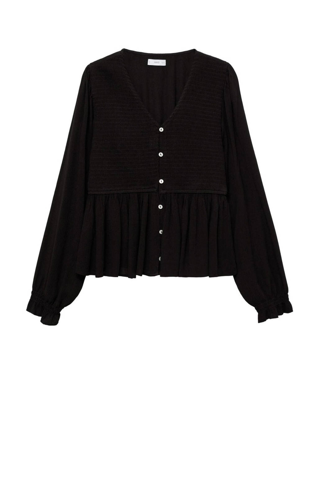 MANGO TEEN blouse zwart