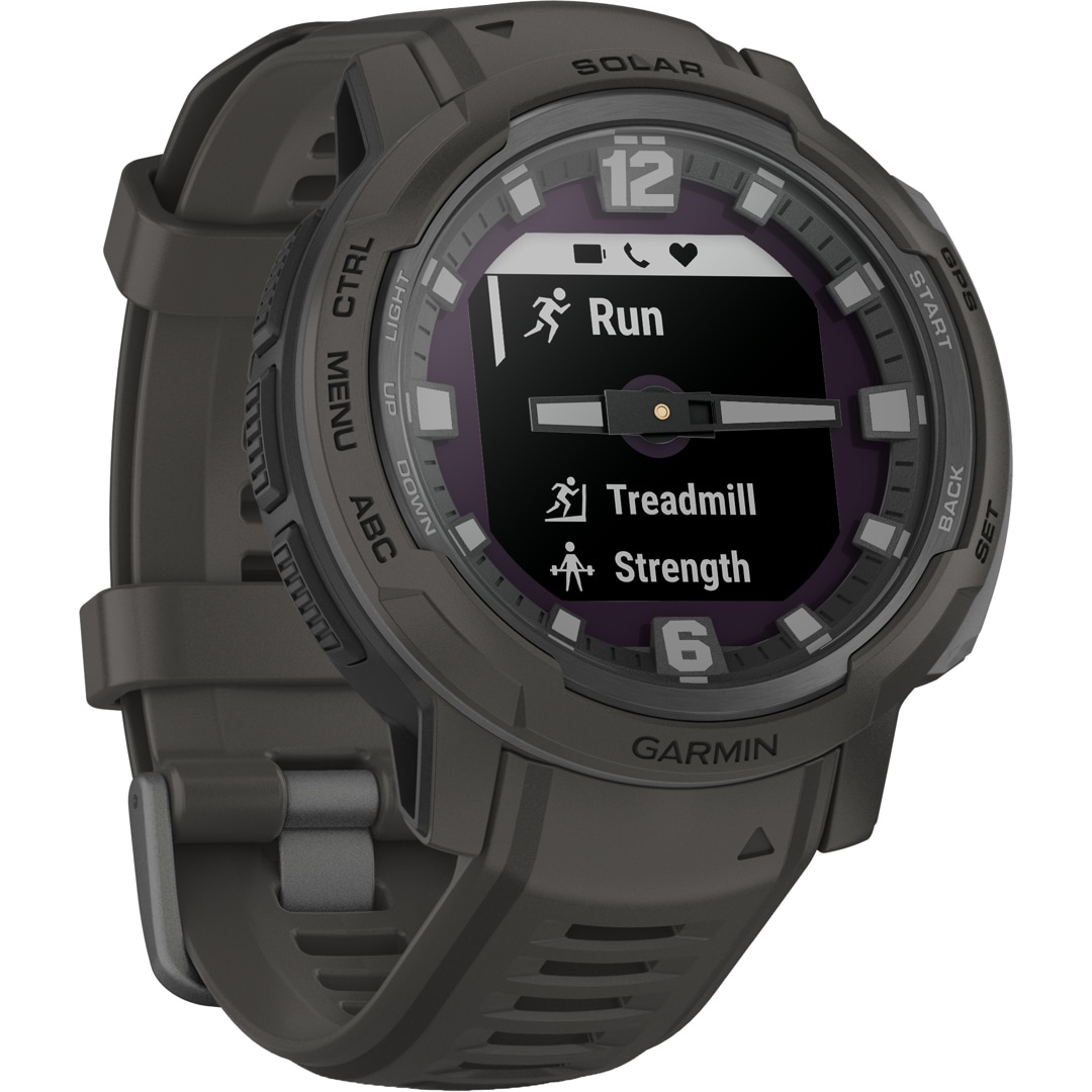Garmin Instinct Crossover Solar Schiefergrau