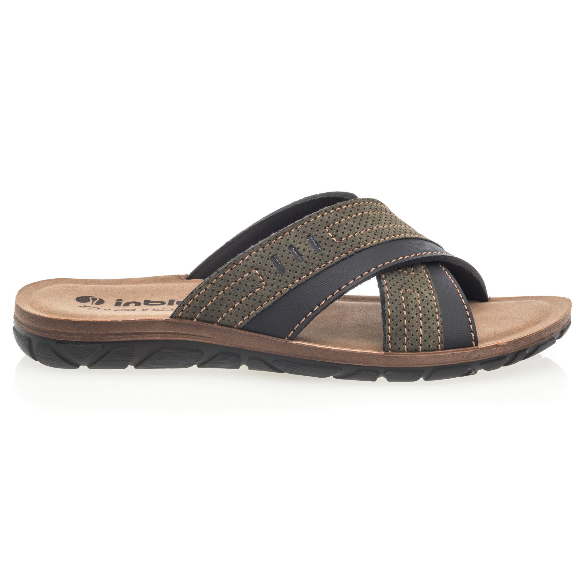 Mules Homme kaki