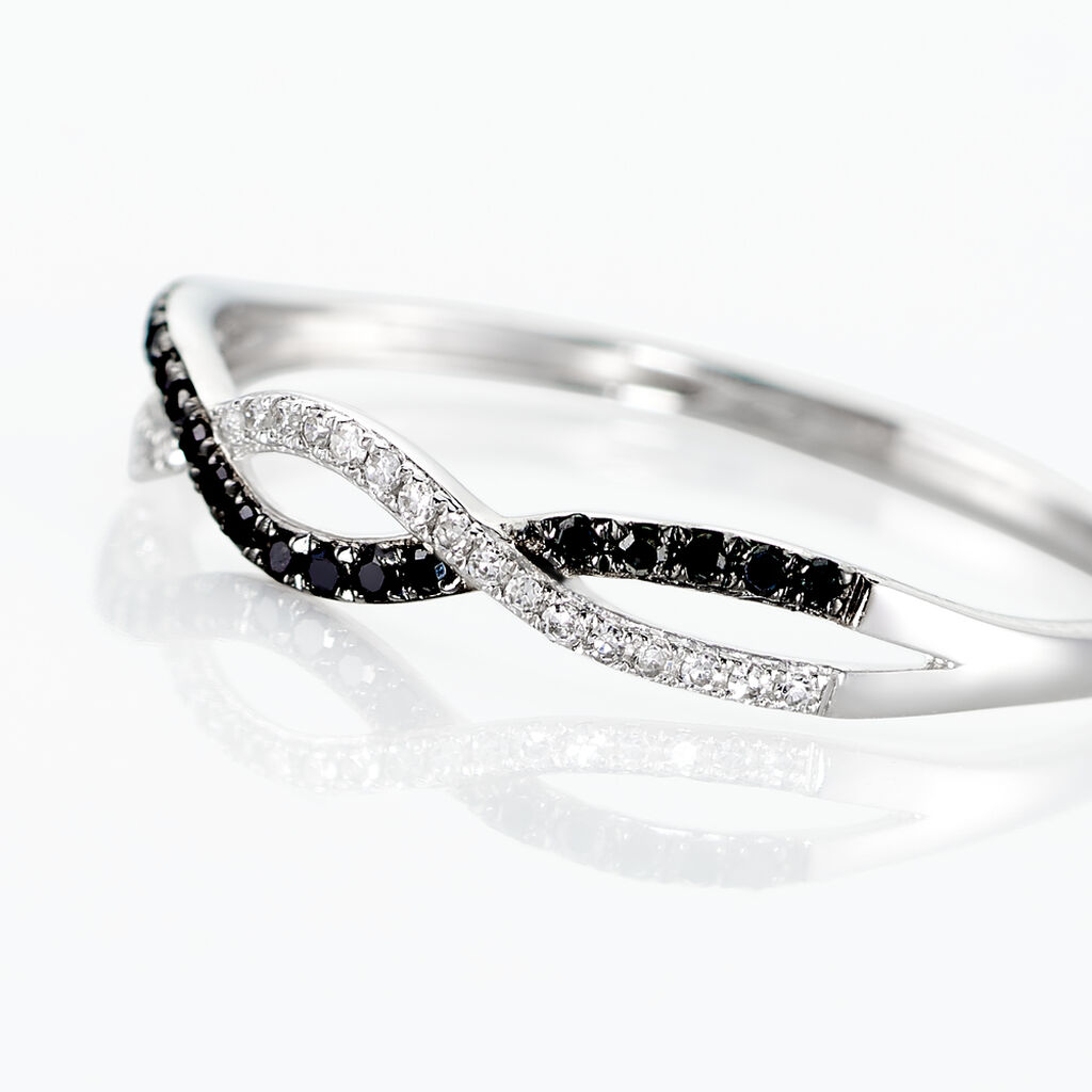 Bague Lilybeth Or Blanc Diamant