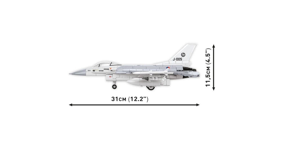 COBIArmed Forces - F-16AM Fighting Falcon Constructiespeelgoed  (Schaal 1:48)
