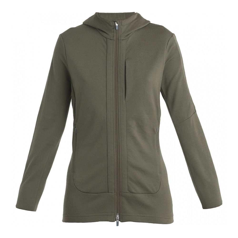 Icebreaker QUANTUM III - Sweat Femme loden