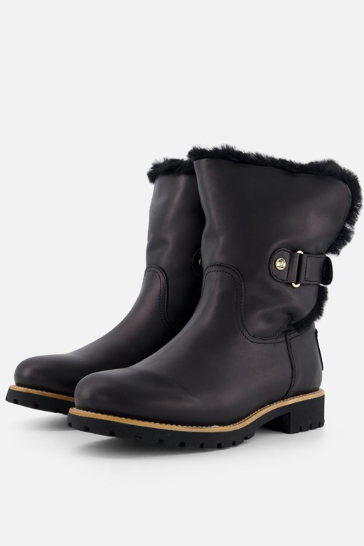 Panama Jack Felia Igloo B2 Enkellaarsjes zwart