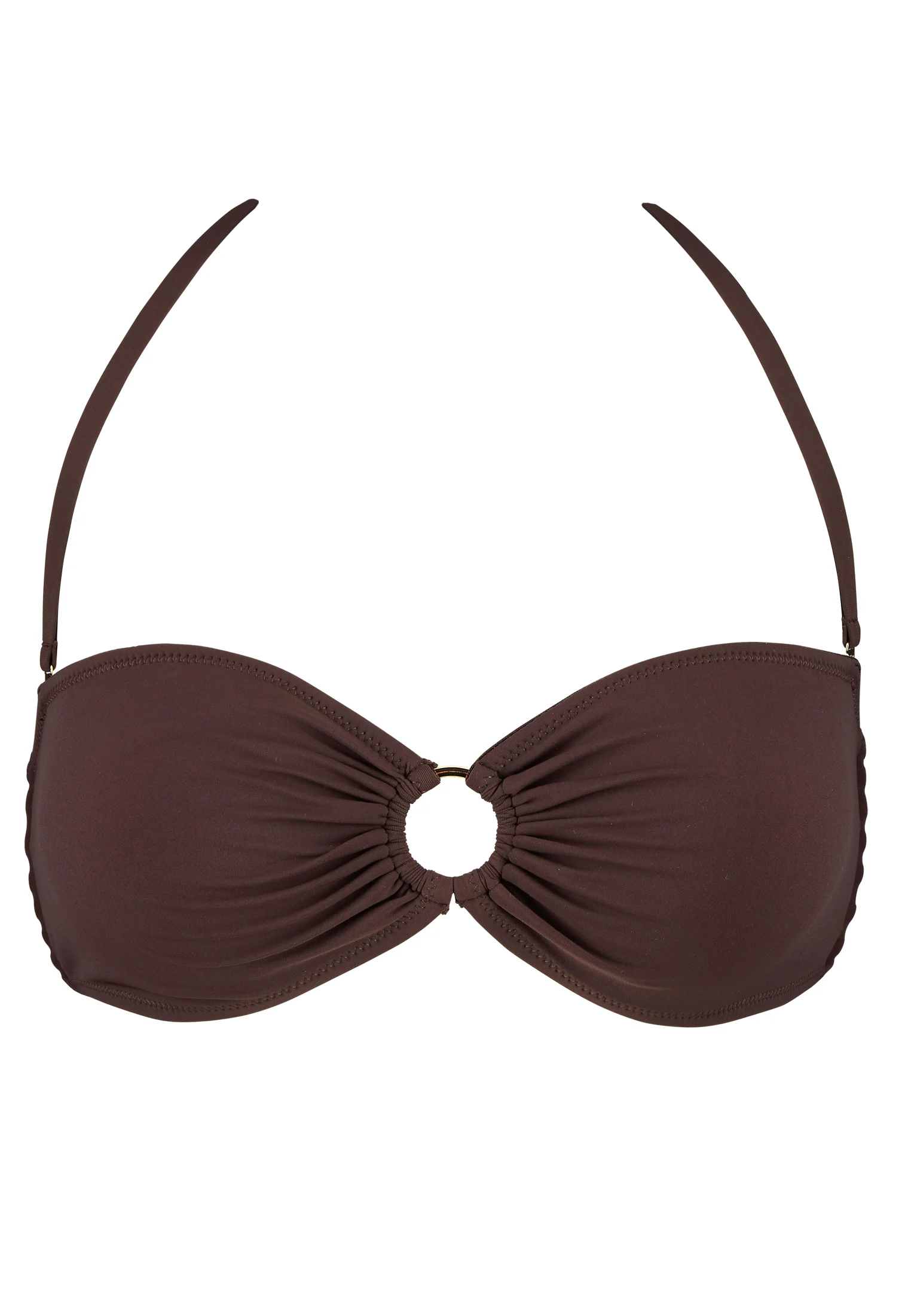 GIPSY MUSE - Haut de maillot de bain bandeau | Marron