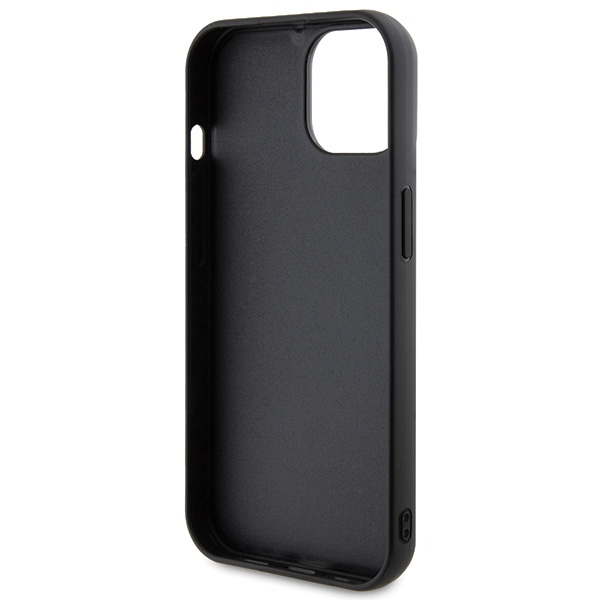 iPhone 15 Hybrid Hardcase Hülle Disco Metal Script (GUHCP15SPMSDGSK) - Schwarz