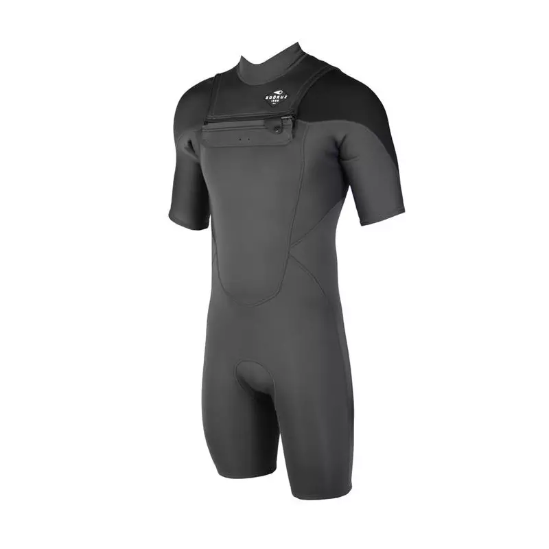 Combinaison shorty SOORUZ Fly Front Zip 2/2 Grey