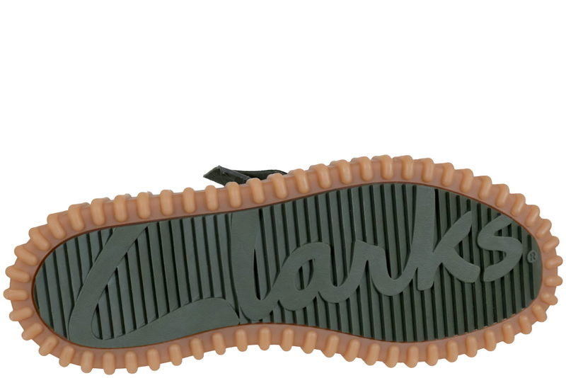 CLARKS TORHILL MOSS STØVLE I MØRKEGRØNT OLIERET NUBUCK
