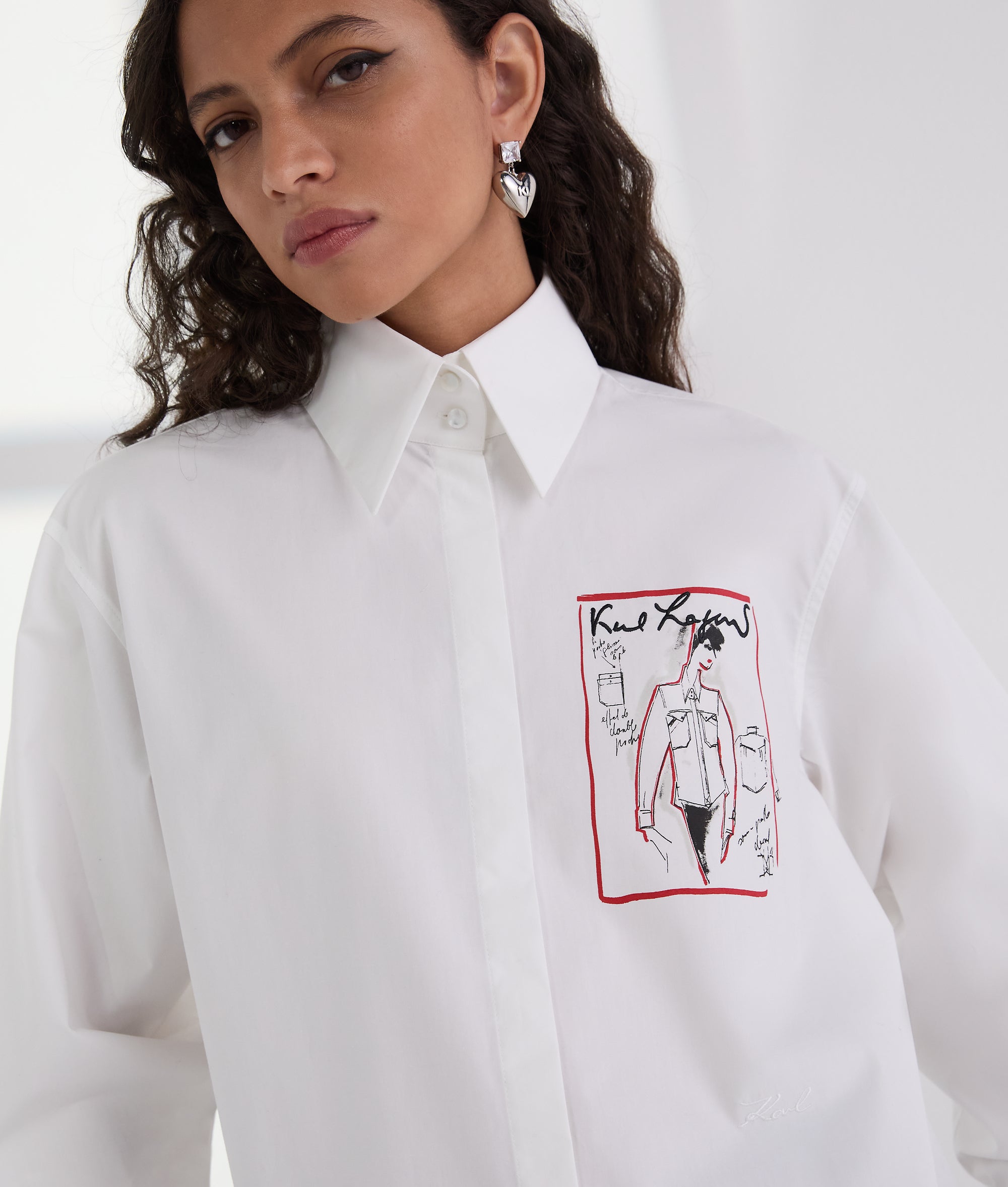 Karl Series poplin overhemd