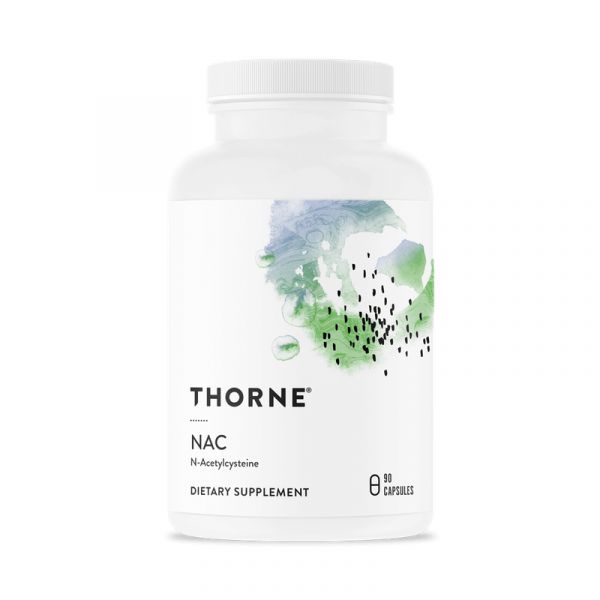 Thorne NAC N-acetylcysteine 90 Cápsulas