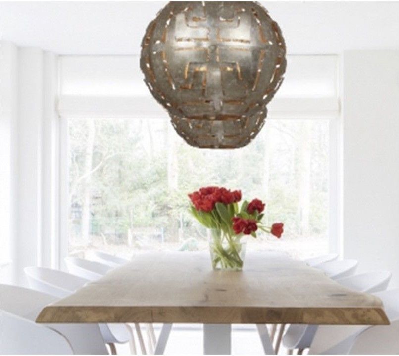 Hanglamp Zilver Pablo  | Leclercq & Bouwman⌀50  x H45 cm