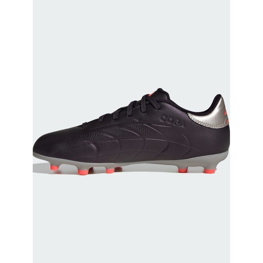 adidas Copa Pure 2 League FG Vivid Horizon - Aurora Black/Argenté/Turbo Enfant
