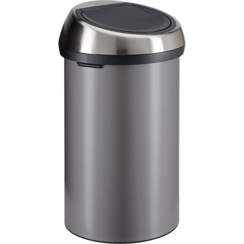 Poubelle 60 litres Brabantia Touch Bin ronde