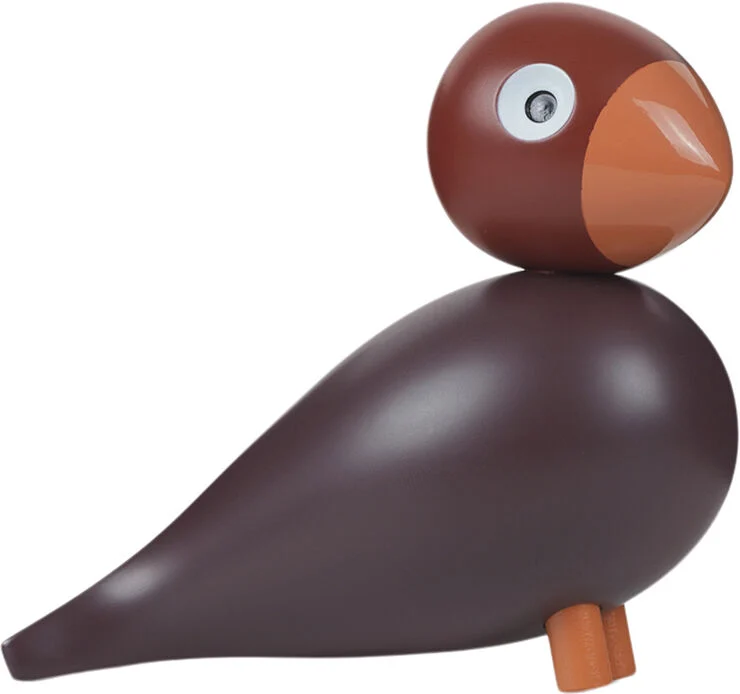 Kay Bojesen Year Bird Flora 2024 H12. 5 cm pink Lyserød