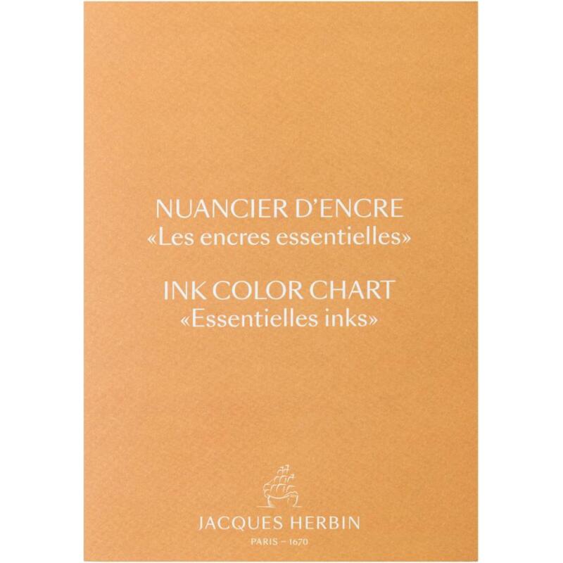 Nuancier 10 encres Jacques Herbin Prestige