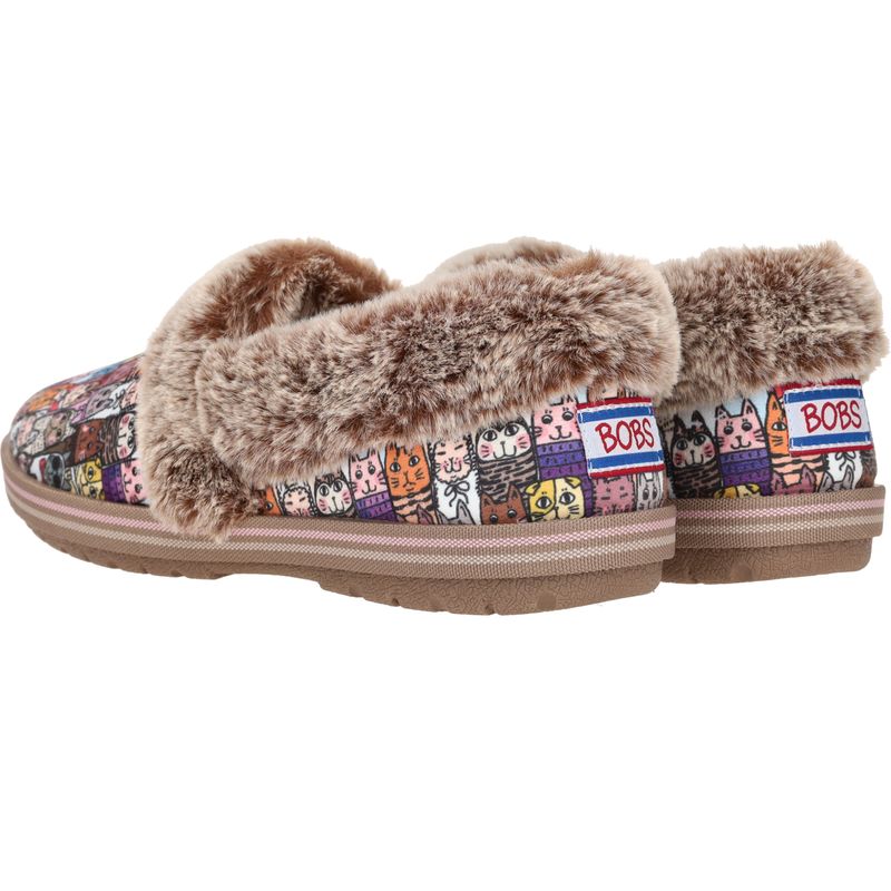 Skechers Bobs Too Cozy Chic Cat Pantoffels Multi Dames