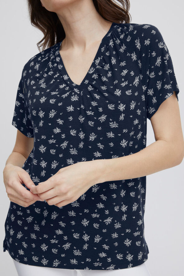 Fransa FRSANIE TEE 1 Navy blazer mix