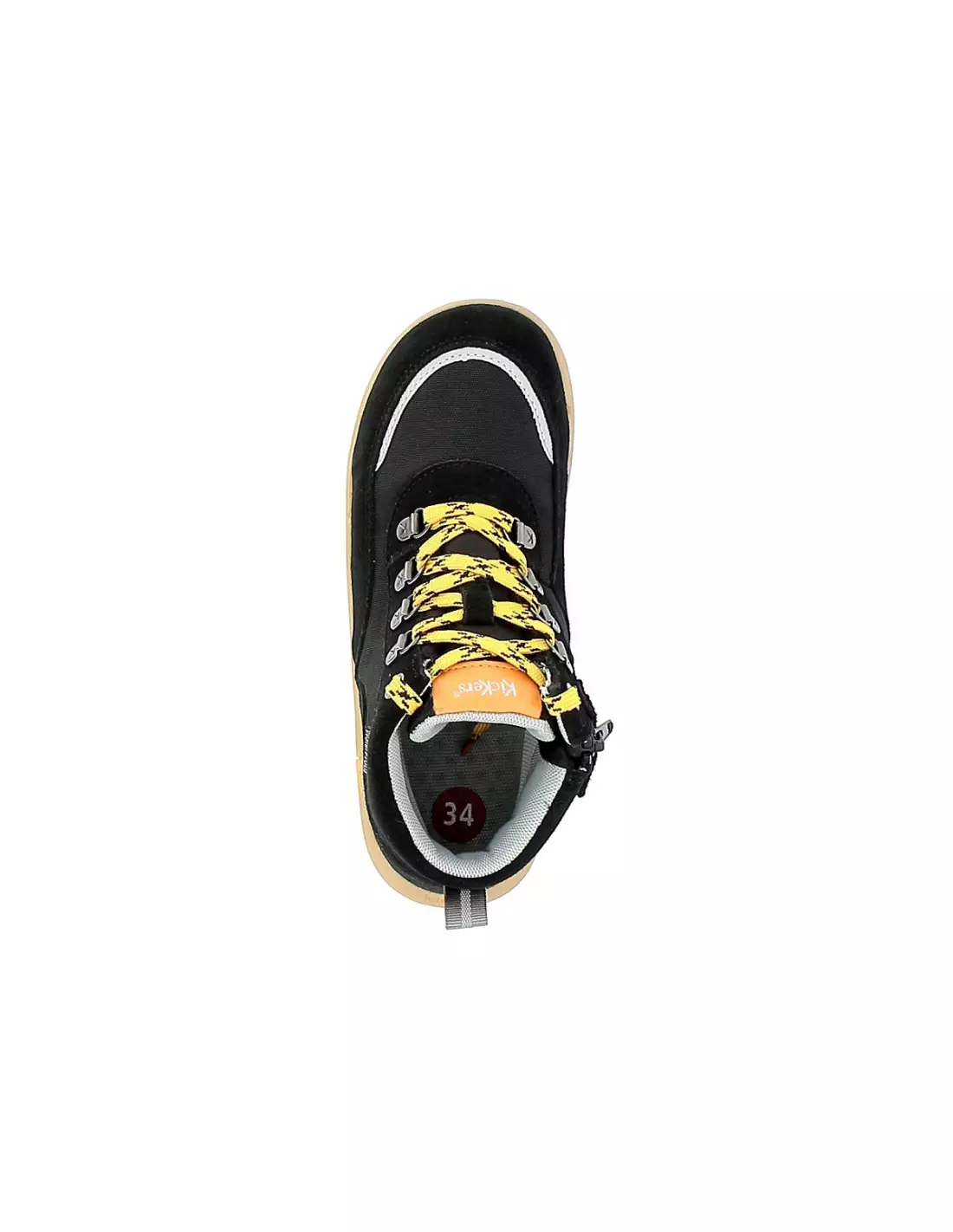 KICKERS JUNIBY - Bottes Noirorange