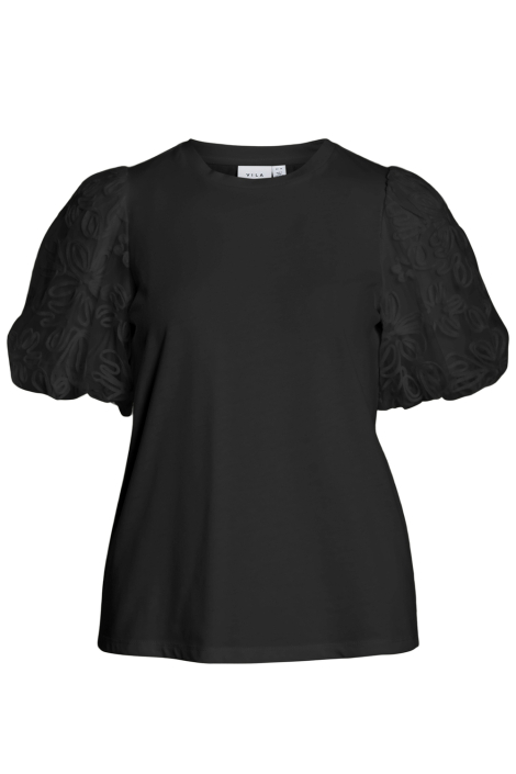 Vila zwarte dames t-shirt