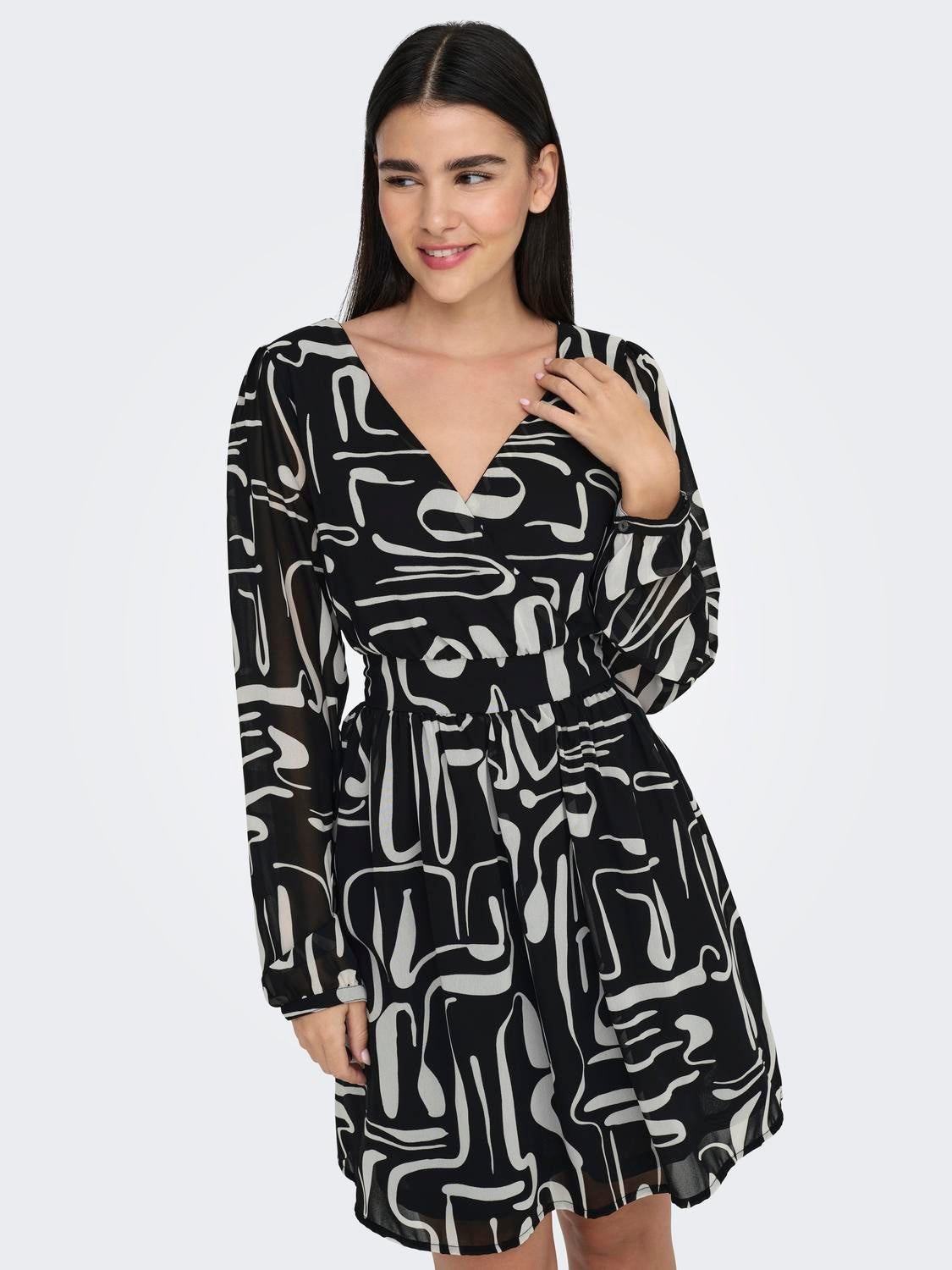 ONLSTAR Kurzes Kleid Black