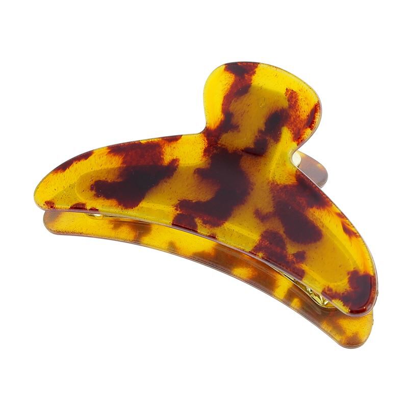 Pince croco motif léopard