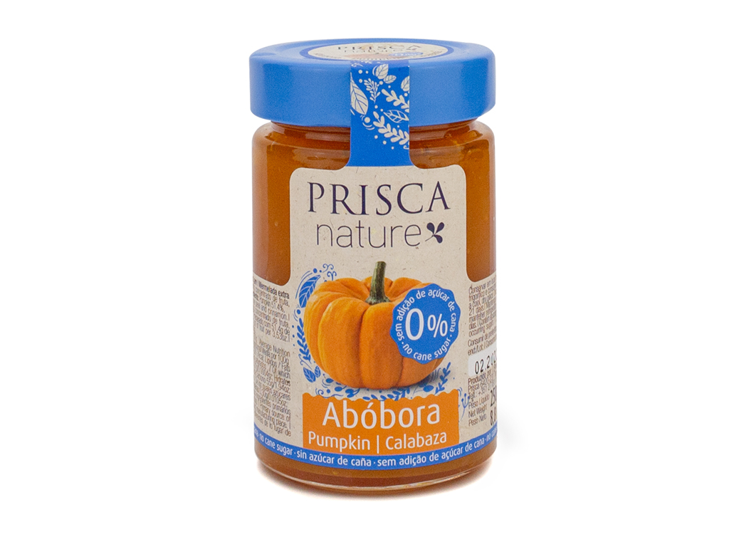 DOCE CASA DA PRISCA DE ABÓBORA SEM ADIÇÃO AÇÚCAR 250G