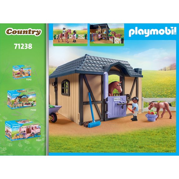 Etable Carrière & Chevaux Playmobil Country 71238