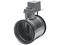 LINDAB Motorspjæld DTBU125 230V med on/off motor type LM 230A-F.