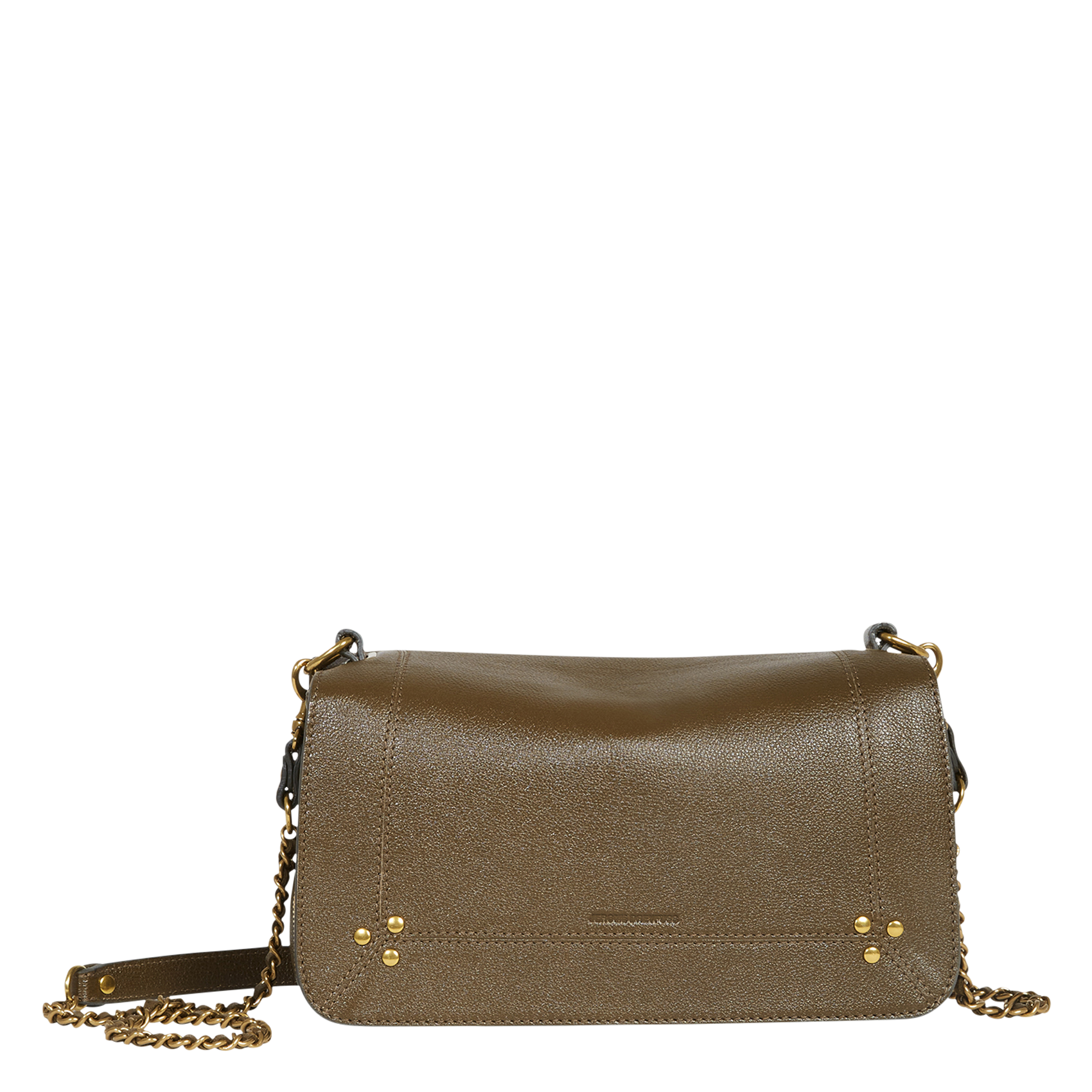 BOBI - Sac bandoulière en cuir | Kaki