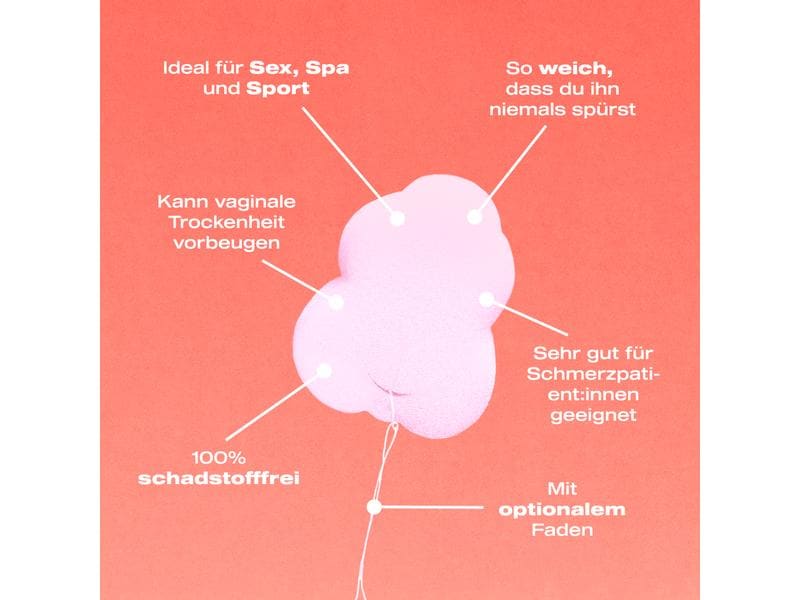 nevernot Soft-Tampon 2.0 48 Stück Weiche Tampons mit optionalem Faden