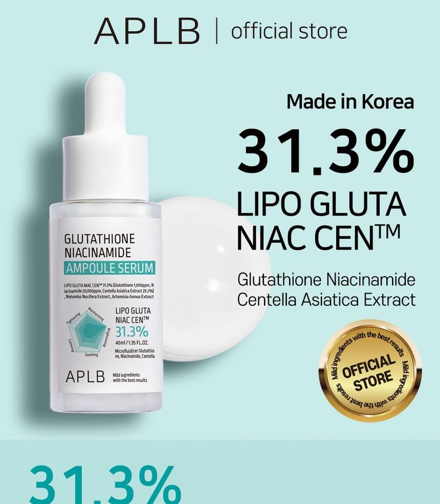 APLB - Glutathion Niacinamide ampulserumset