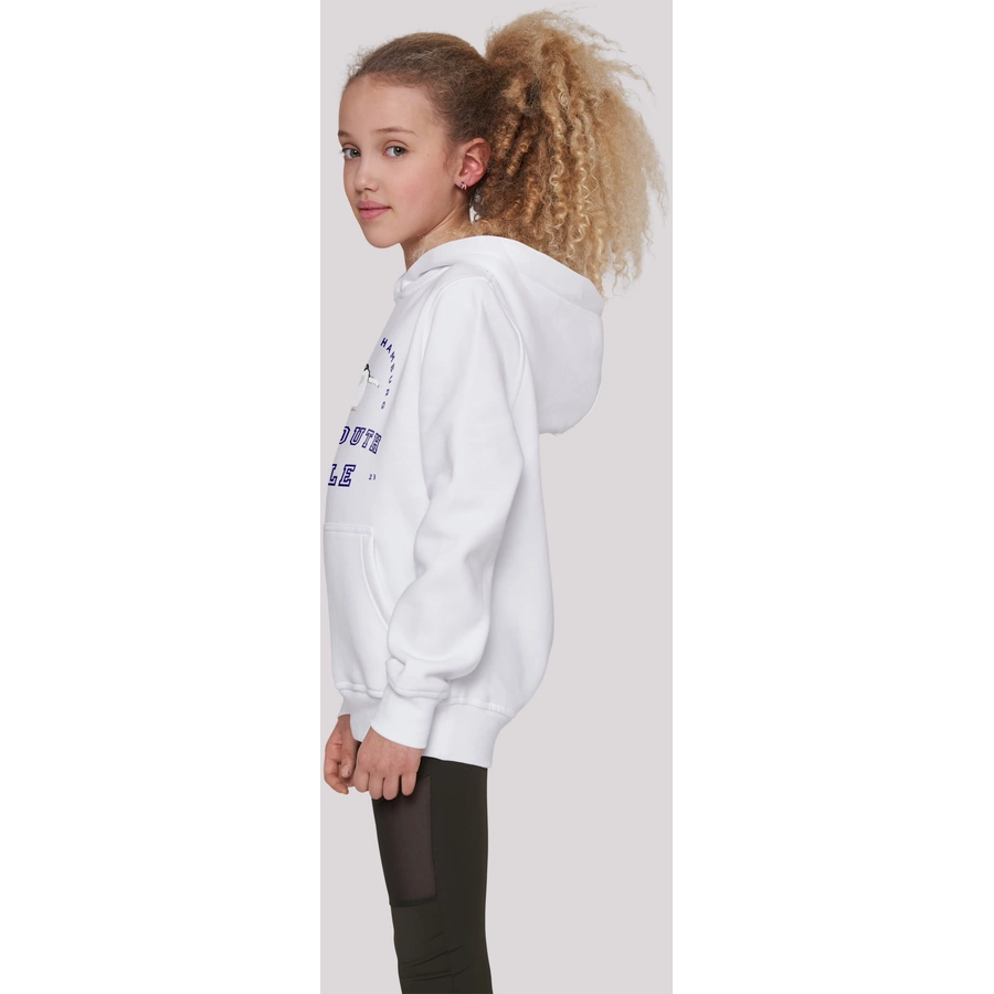 F4NT4STIC Hoodie Pinguin Knut & Jan Hamburg weiß