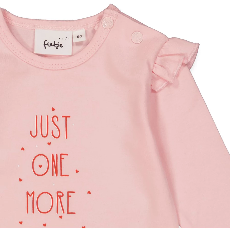 Feetje Langarmshirt Sooo Cute Rosa