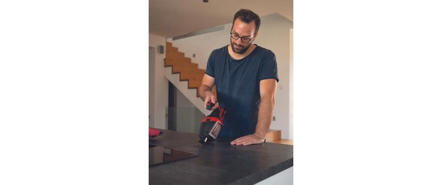 Akku-Handsauger TE-HV 18/06 Li – SoloAkku-Handstaubsauger mit einer Saugleistung bis 72 mbar