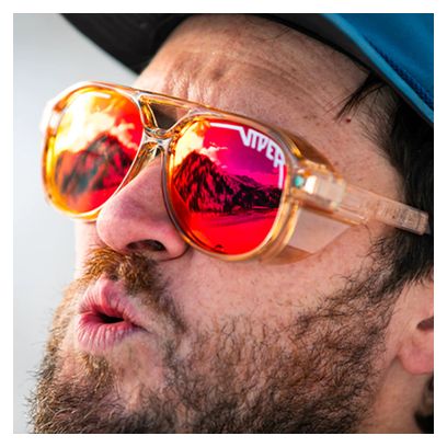 Paire de Lunettes Pit Viper The Corduroy Polarized Exciters Orange
