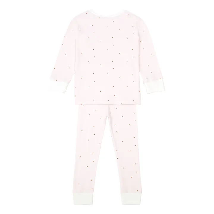 Sleepy Doe Pyjama Mini Cœur | Rose pâle