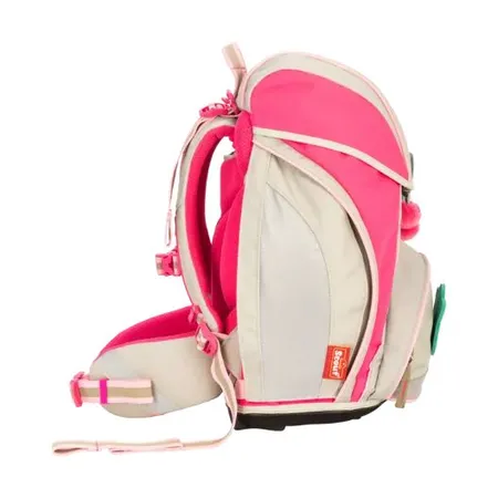 Scout Schulranzen-Set Alpha DIN Pink Cherry, 4-teilig