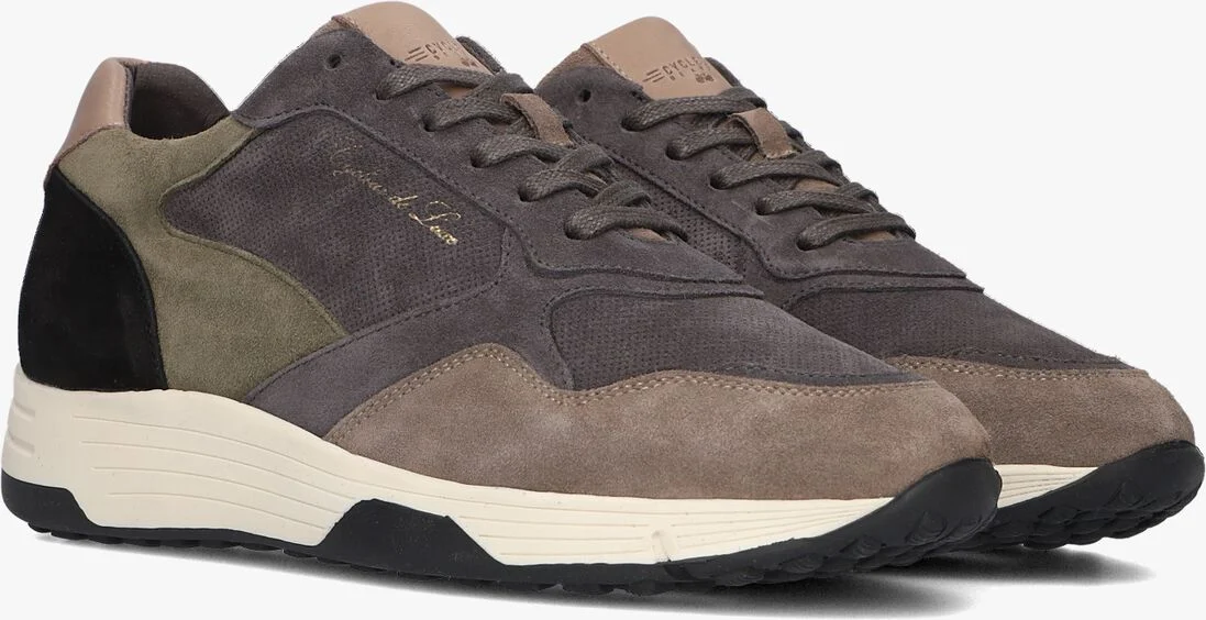 CYCLEUR DE LUXE grijze cycleur de luxe lage sneakers anchor