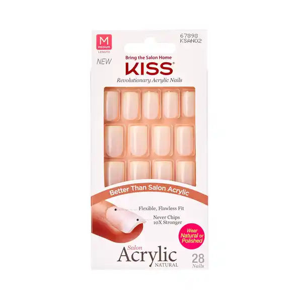 Salon Acrylic Natural Nails - Euphoria